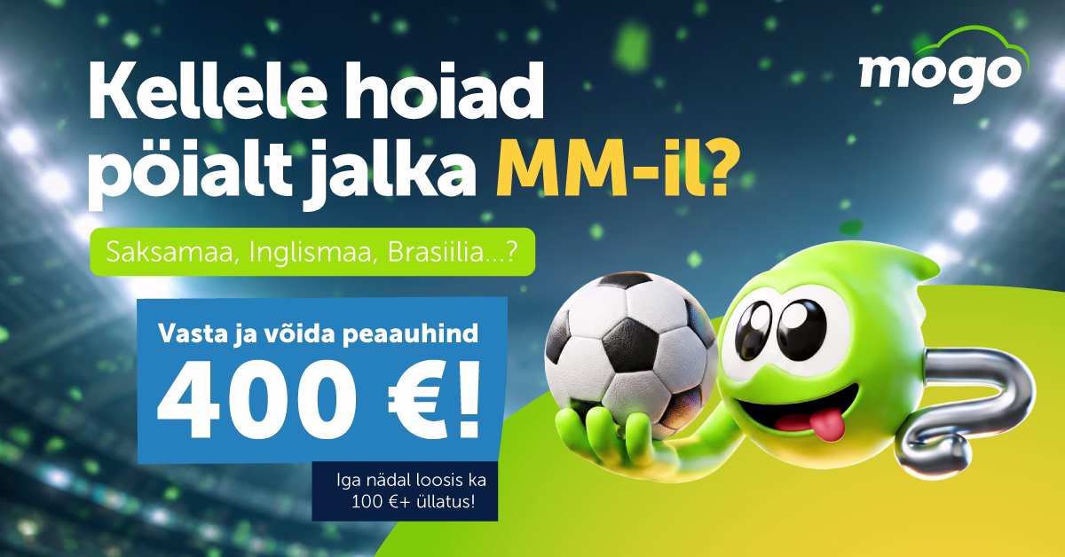 Kellele hoiad pöialt jalka MM-il?” kampaania tingimused